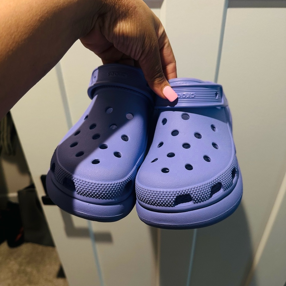 Lavendar Crocs